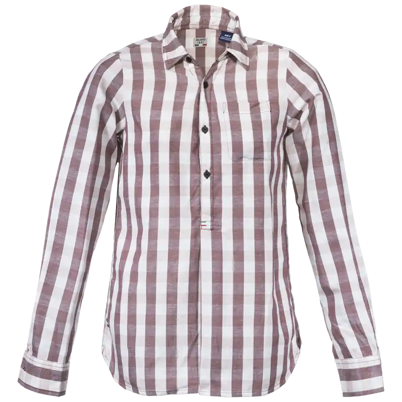 DOLOMITE Shirt Long Sleeve W‘s Seren Check (Červená) - Dámská košile Endorphin Republic Značkový