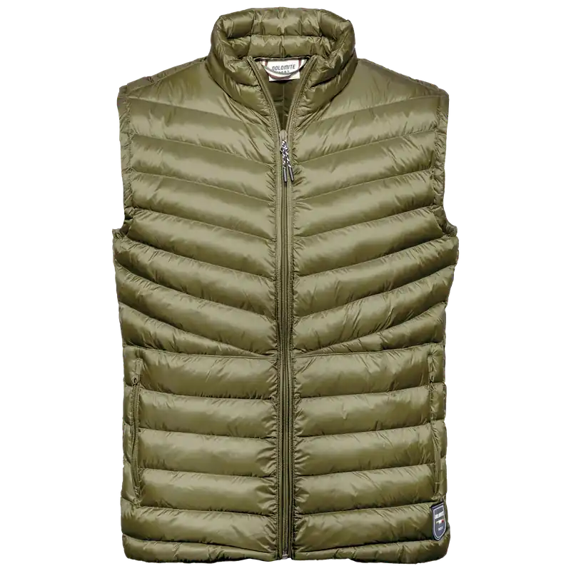 DOLOMITE Vest M‘s Gardena (Zelená) - Pánská zateplená vesta Endorphin Republic Autentický