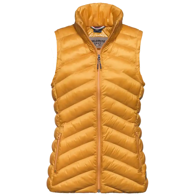 Dolomite Vest Gardena (Oranžová) - Dámská zimní vesta Endorphin Republic Koupit Online
