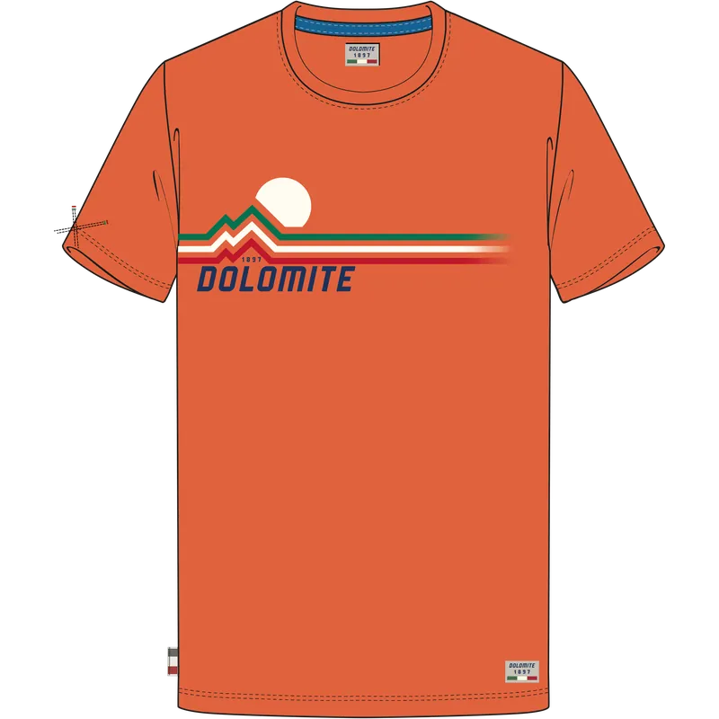 Sezónní Sleva Dolomite Chienes (Oranžová) - Pánské triko Endorphin Republic