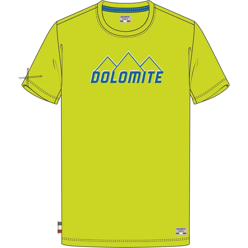 Přímo Od Výrobce Dolomite Logo (Zelená) - Pánské triko Endorphin Republic