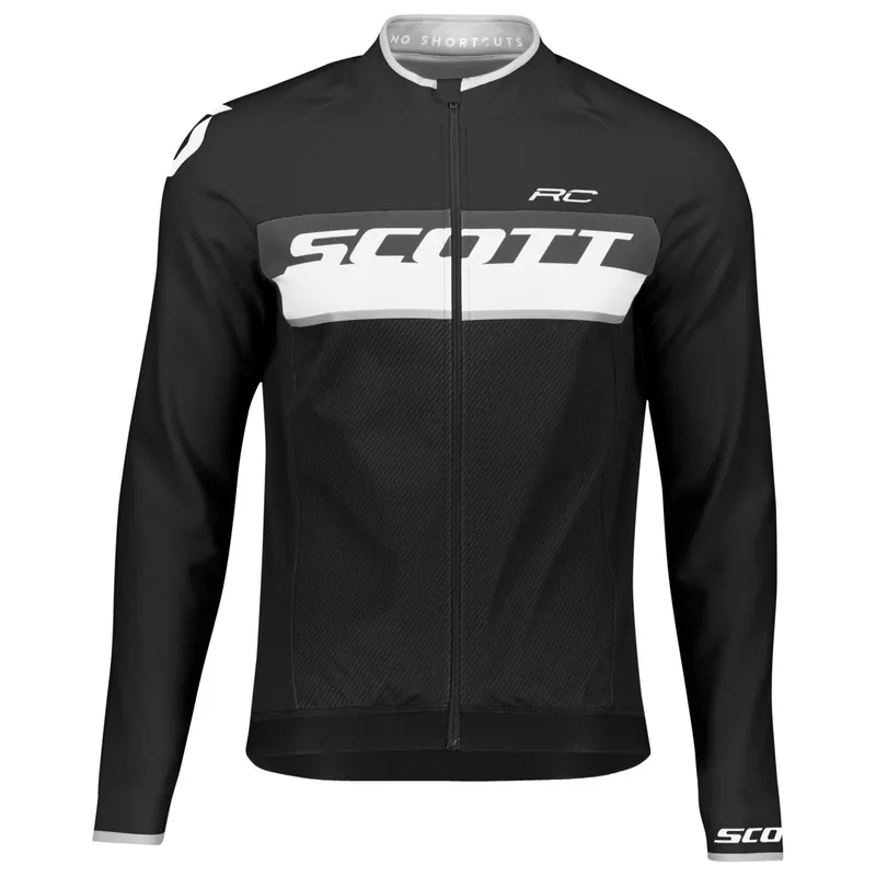 Scott Shirt RC AS l/sl (Černá) - Pánský cyklistický dres s dlouhým rukávem Endorphin Republic Výhodná Nabídka