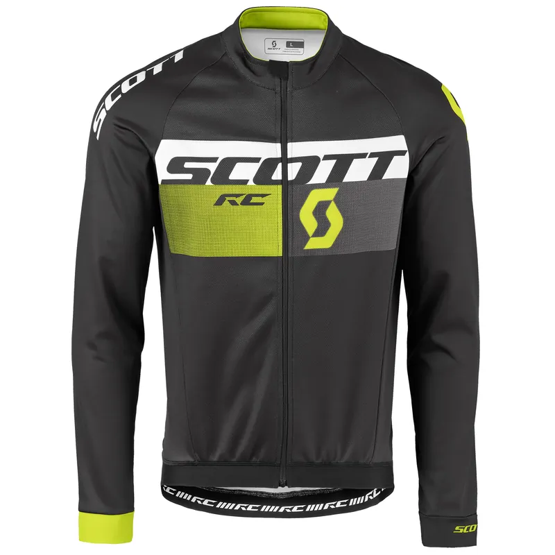 SCOTT RC AS WP L/SL (Černá) - Cyklistický dres s dlouhým rukávem Endorphin Republic Značkový