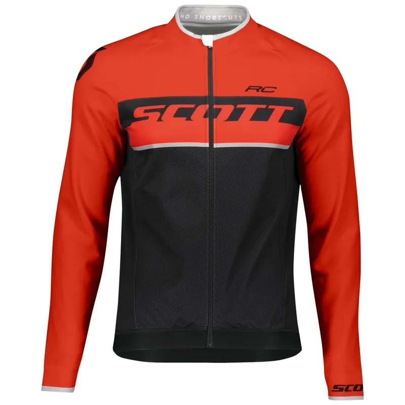 Scott Shirt RC AS WP l/sl (Černá) - Pánský cyklistický dres s dlouhým rukávem Endorphin Republic Expresní Doručení