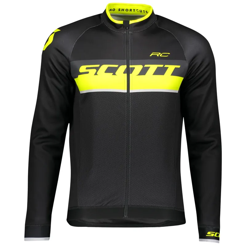 Scott Shirt RC AS WP l/sl (Černá) - Pánský cyklistický dres s dlouhým rukávem Endorphin Republic Jen Po Omezenou Doba