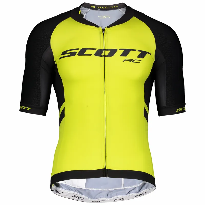 Scott Shirt M‘s RC Premium ITD (Žlutá) - Pánský cyklistický dres s krátkým rukávem Endorphin Republic Jen Po Omezenou Doba