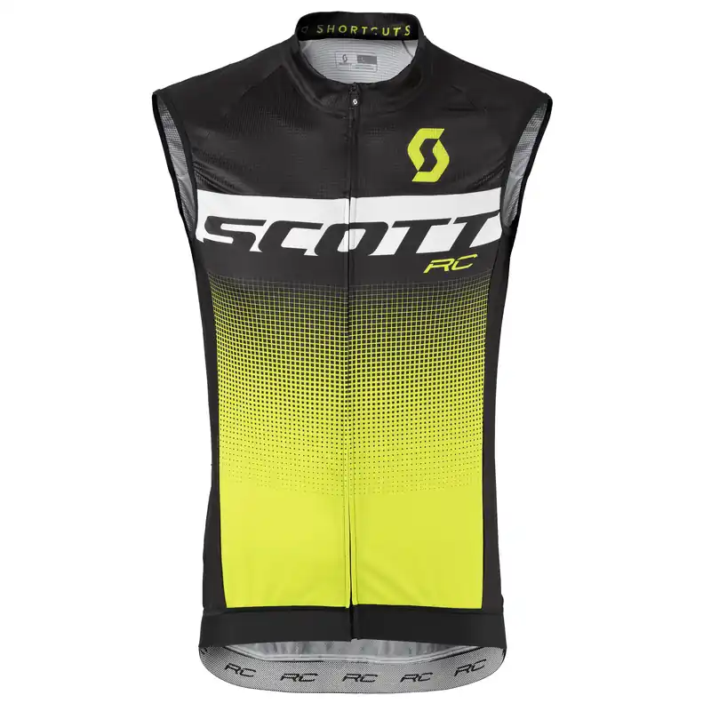 SCOTT Shirt RC Pro w/o sl (Černá) - Pánský cyklistický dres bez rukávů Endorphin Republic Bezpečná Platba