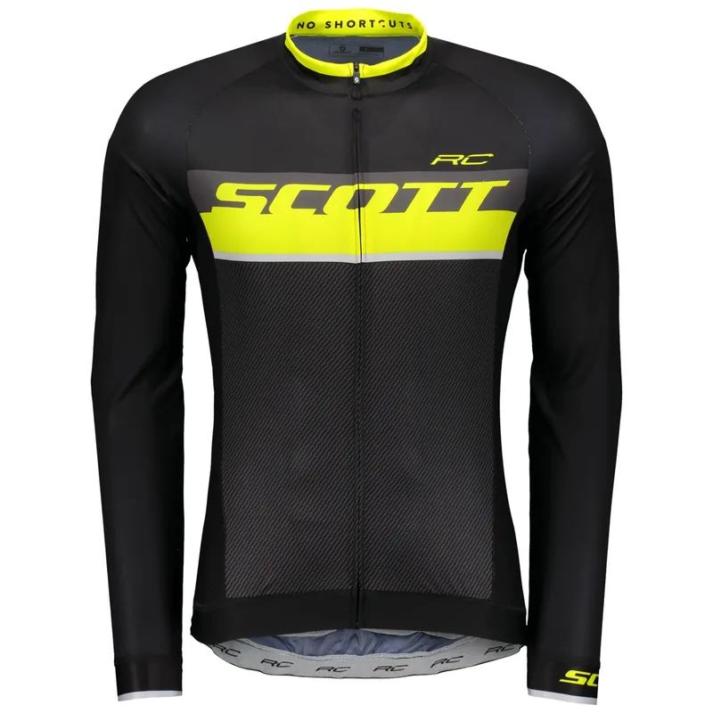 Scott Shirt RC Pro l/sl (Černá) - Pánský cyklistický dres dlouhým rukávem Endorphin Republic Aktuální