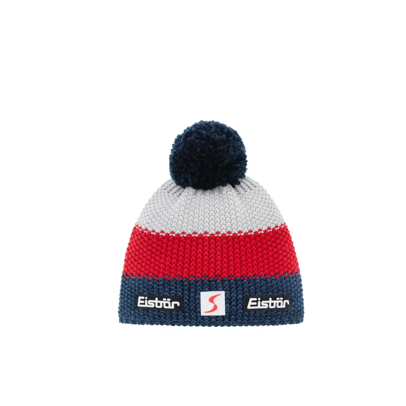 Eisbär Star Pompon MÜ SP (Modrá) - Sportovní čepice Endorphin Republic Omezená Nabídka