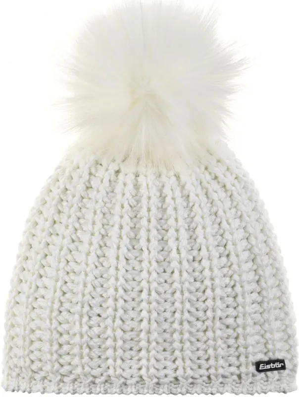 Eisbär Enisa Lux (Bílá) - Elegantní dámská čepice z Merino vlny. Endorphin Republic Finální Výprodej