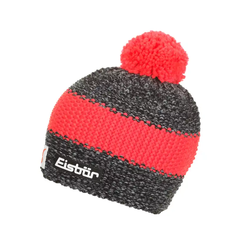 Super Cena Eisbär Styler Pompon (Šedá) - Sportovní unisex čepice z Merino vlny. Endorphin Republic