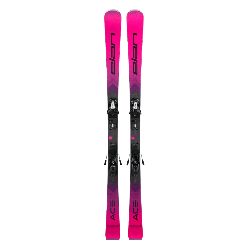 Poslední Šance Elan ACE SPEED MAGIC SLX PS + ELX 11 (Purpurová) - Dámské sjezdové lyže s vázáním Endorphin Republic