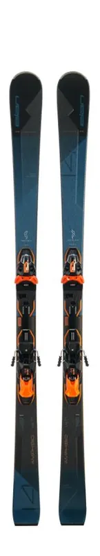 Cenová Bomba Elan Amphibio 14 Ti Fusion + Emx 11 (Modrá) - Sjezdové lyže s vázáním Endorphin Republic
