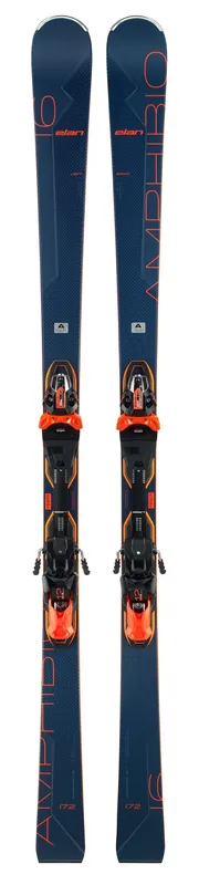 ELAN AMPHIBIO 16 TI FUSION + Vázání EMX 12 (Černá) - sjezdové lyže Endorphin Republic Akce