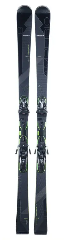Speciální Cena Elan AMPHIBIO 18 TI2 FUSION + EMX 12 (Šedá) - Sjezdové lyže a vázání Endorphin Republic