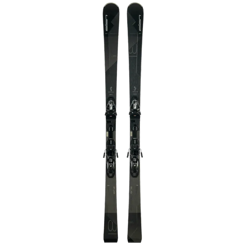 Elan AMPHIBIO 18 TI2 FUSION + EMX 12 (Černá) - Sjezdové lyže s vázáním Endorphin Republic Expresní Doručení