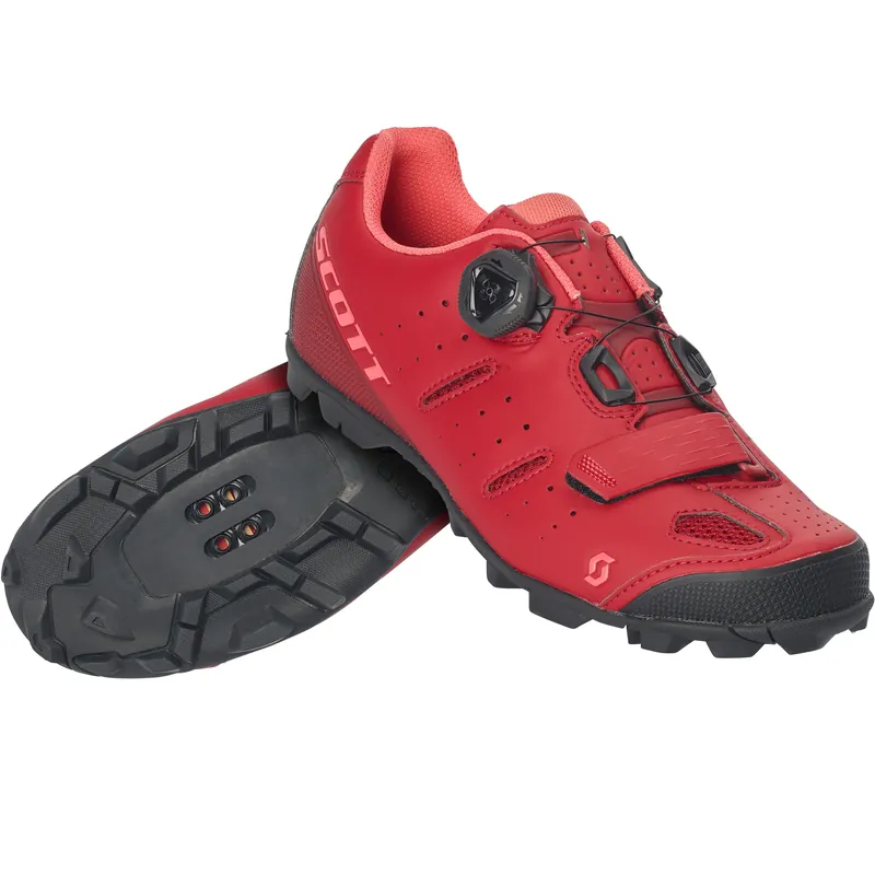 Super Cena Scott Mtb Elite Boa (Červená) - Dámské cyklistické MTB tretry Endorphin Republic