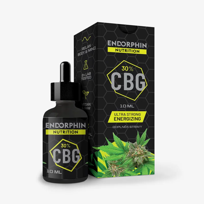 Endorphin Nutrition CBG 20g - Konopný olej Endorphin Republic Jen Po Omezenou Doba