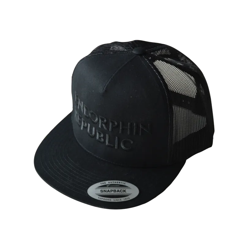 Endorphin Republic Classic Trucker (Černá) - Kšiltovka Endorphin Republic Nová Kolekce