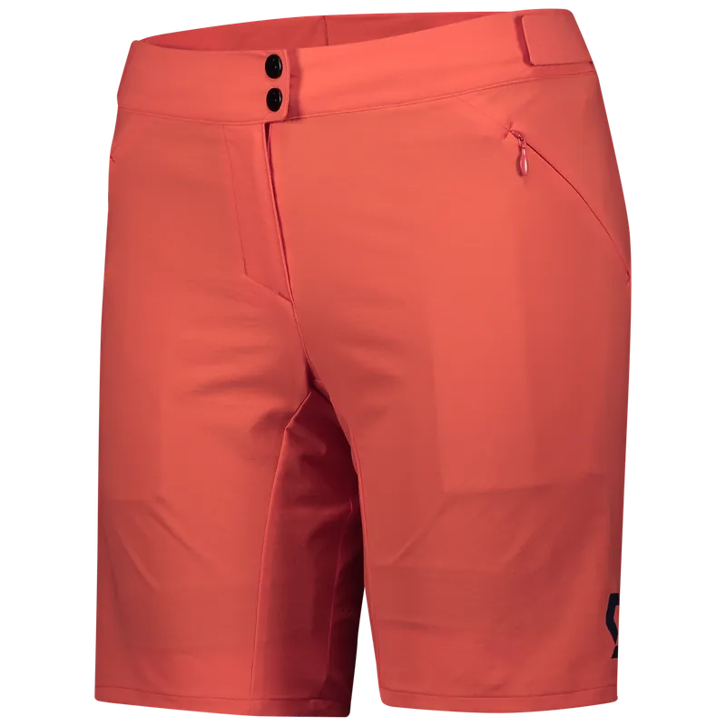 Víkendová Akce Scott Endurance ls/fit w/pad (Červená) - Dámské cyklistické šortky Endorphin Republic