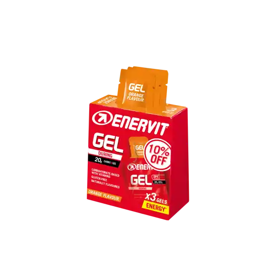 Enervit Gel Pomeranč 3x25ml - Energetický gel Endorphin Republic Akce