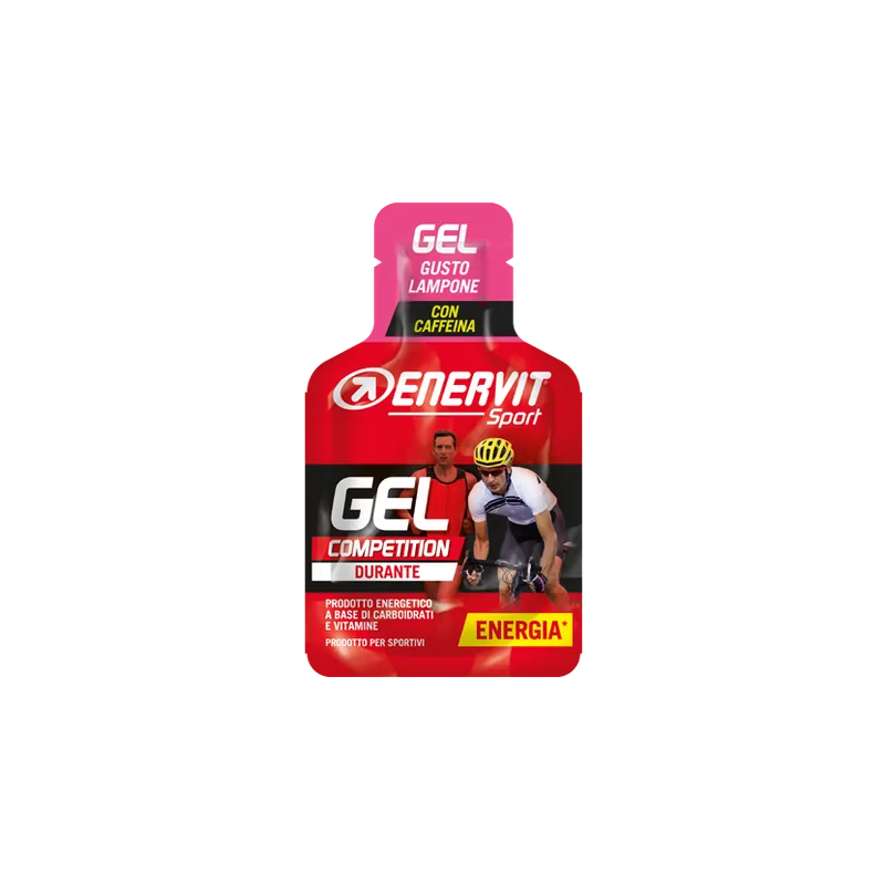 Enervit Gel s kofeinem malina 25 ml - Energetický gel s kofeinem Endorphin Republic Autentický