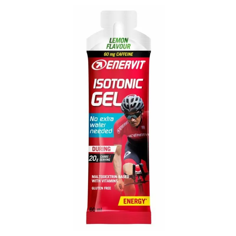 Enervit Isotonic Gel s kofeinem citron 60 ml - Energetický gel s kofeinem Endorphin Republic Nejlepší Volba