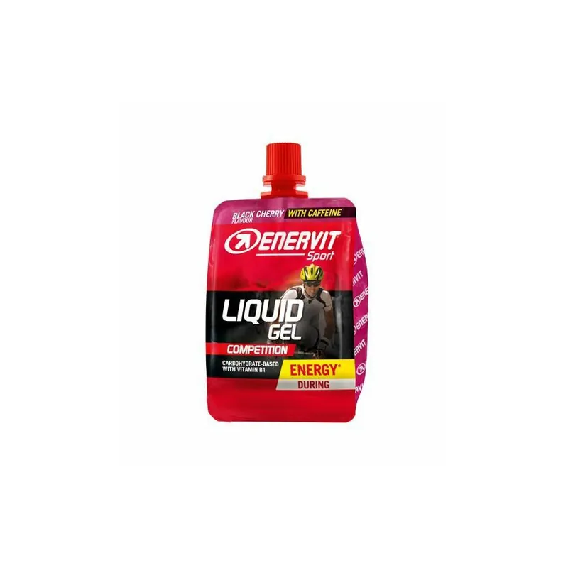 Poslední Šance Enervit Liquid Gel Competition s kofeinem višeň 60 ml - Energetický gel s kofeinem Endorphin Republic