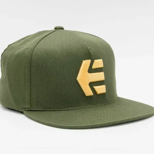 Etnies Icon Snapback (Olivová) - Kšiltovka s rovným kšiltem Endorphin Republic Sleva