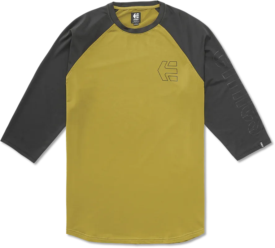 ETNIES San Juan Raglan (Žlutá) - Pánské triko Endorphin Republic Top Prodej