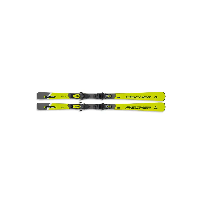 Pouze Dnes Fischer RC4 POWER TI AR + RS 10 PR (Žlutá) - Sjezdové lyže s vázáním Endorphin Republic