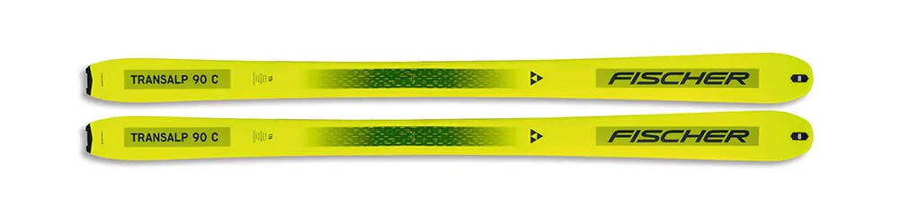 Fischer Transalp 90 Carbon (Žlutá) - Skialpové lyže bez vázání Endorphin Republic Novinka