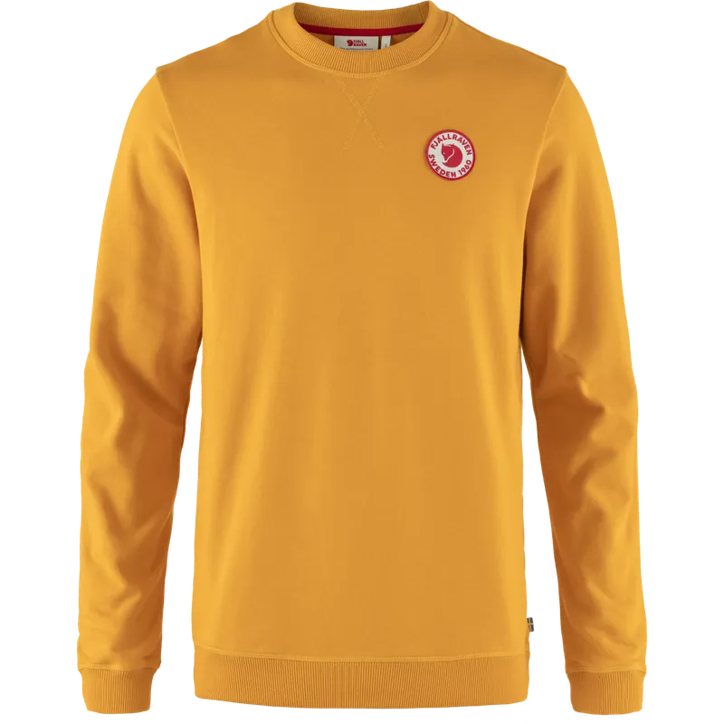 Fjällräven 1960 Logo Badge Sweater M (Žlutá) - Pánský svetr Endorphin Republic Horká Nabídka