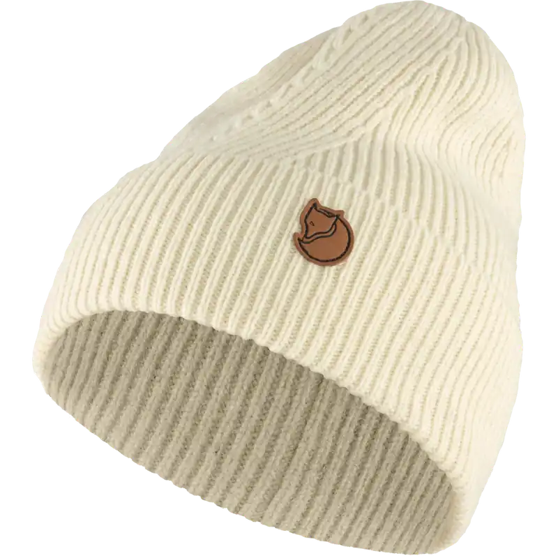 Nejlepší Cena Fjällräven Directional Rib Beanie (Bílá) - Vlněná čepice Endorphin Republic