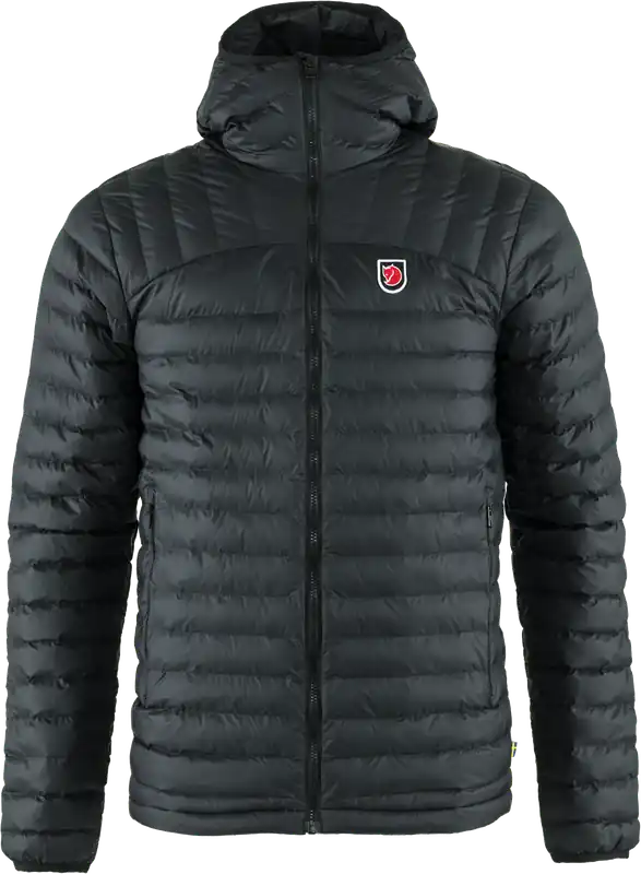 Poslední Šance Fjällräven Expedition Lätt Hoodie M (Černá) - Pánská zimní bunda Endorphin Republic