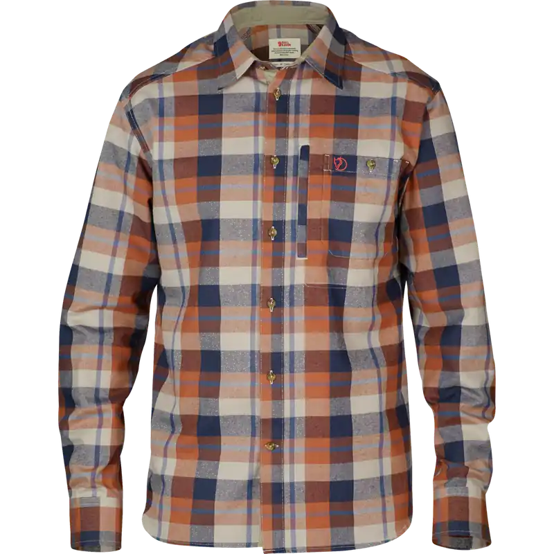 Fjällräven Fjällglim Shirt M (Tmavě červená) - Pánská outdoorová košile Endorphin Republic Jen Po Omezenou Doba