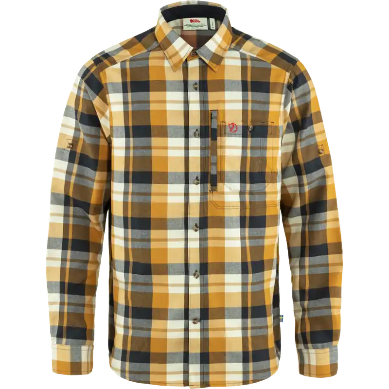 Hit Sezóny Fjällräven Fjällglim Shirt M (Tmavě červená) - Pánská outdoorová košile Endorphin Republic