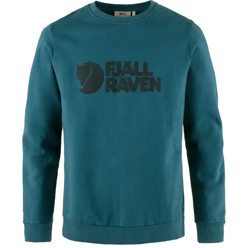 Vrácení Zdarma Fjällräven Fjällräven Logo Sweater M (Tmavě modrá) - Pánská mikina Endorphin Republic