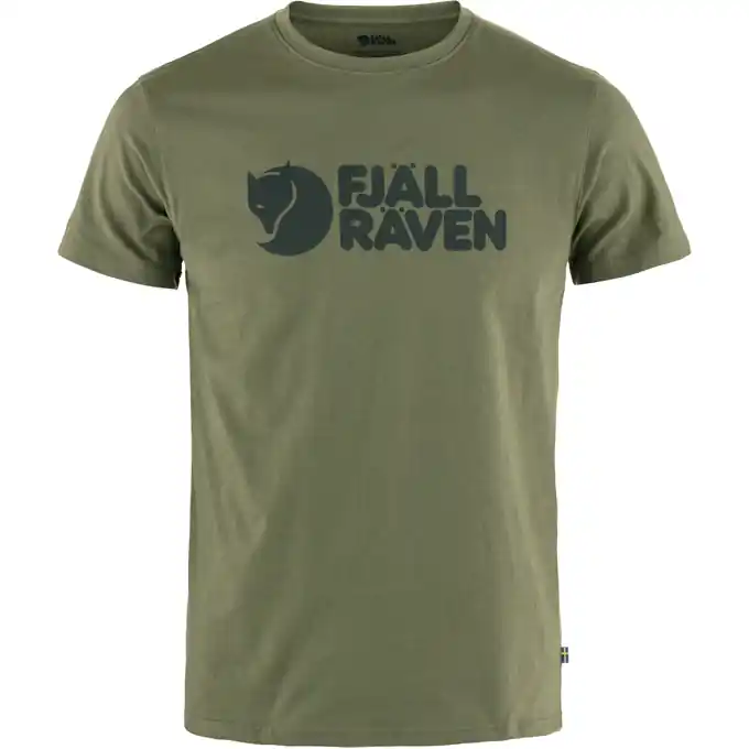 Fjällräven Fjällräven Logo T-shirt M (Zelená) - Pánské triko Endorphin Republic Akční Nabídka