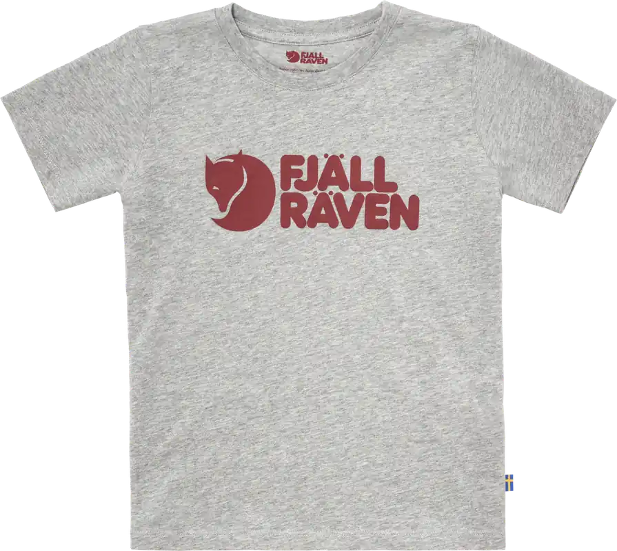 Sleva FjällRäven Kids Fjällräven Logo T-shirt (Šedá) - Dětské tričko s logem Endorphin Republic