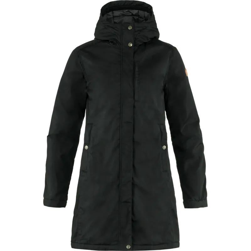 Víkendová Akce Fjällräven Kiruna Padded Parka W (Černá) - Dámská lifestylová parka Endorphin Republic