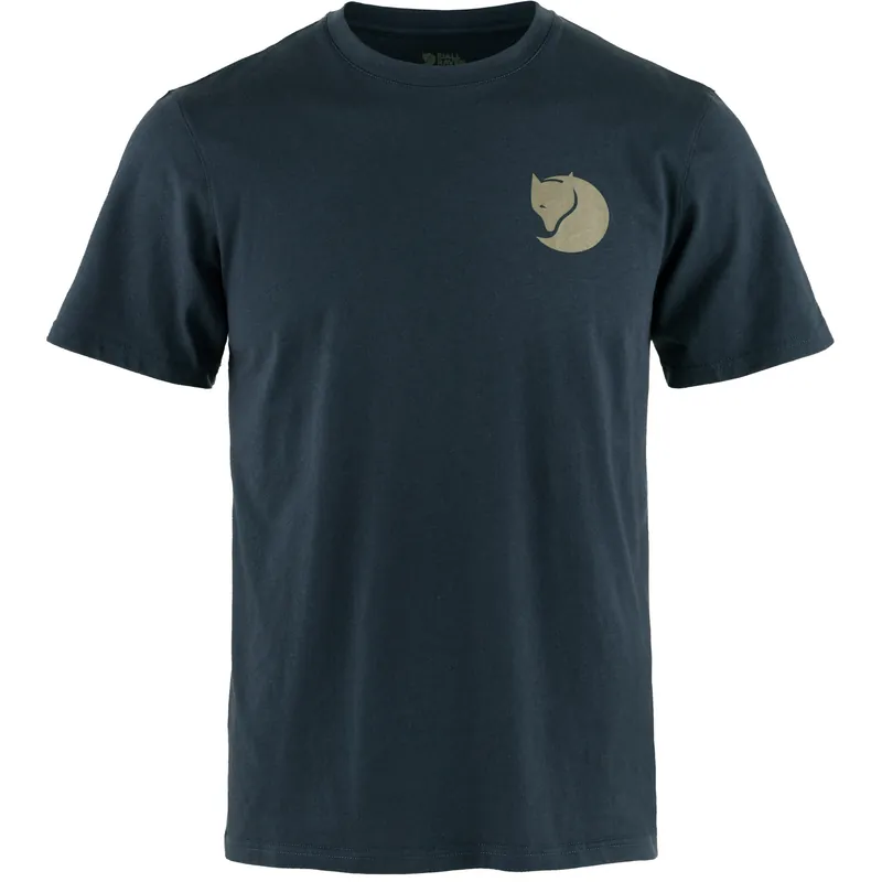 FjällRäven Walk With Nature T-shirt M (Tmavě modrá) - Pánské triko Endorphin Republic Must-Have