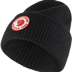 Fjällräven 1960 Logo Hat (Černá) - Čepice z merino vlny Endorphin Republic Sleva