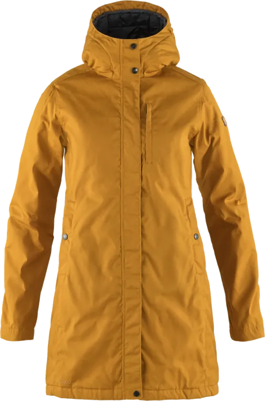 Přímo Od Výrobce Fjällräven Kiruna Padded Parka W (Žlutá) - Dámská lifestylová parka Endorphin Republic