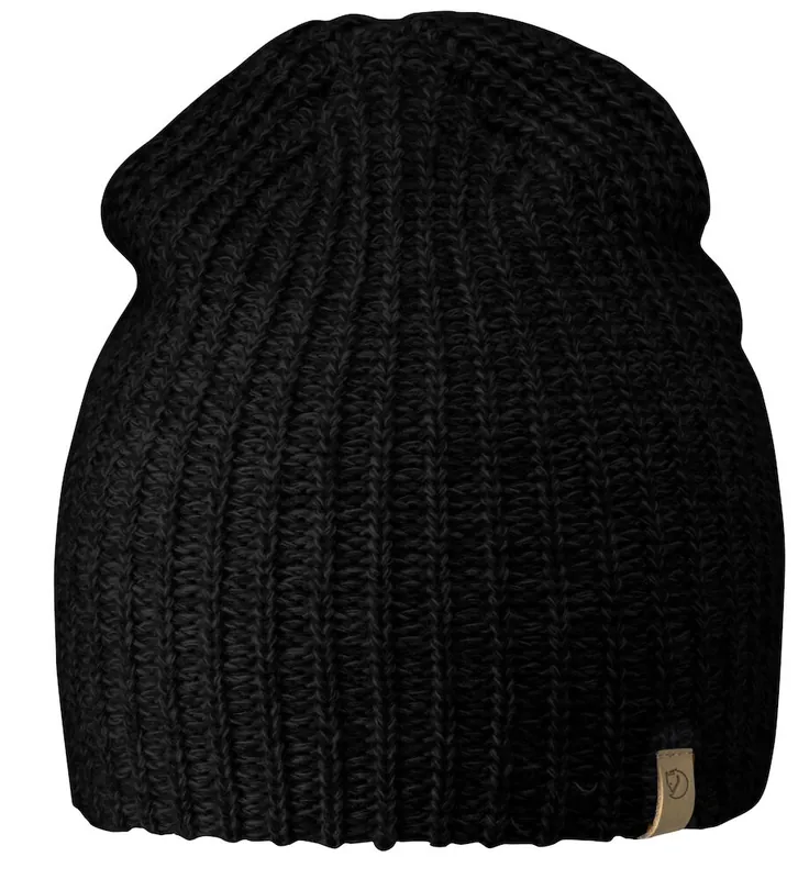 FjällRäven Övik Melange Beanie (Černá) - Čepice Endorphin Republic Ověřený