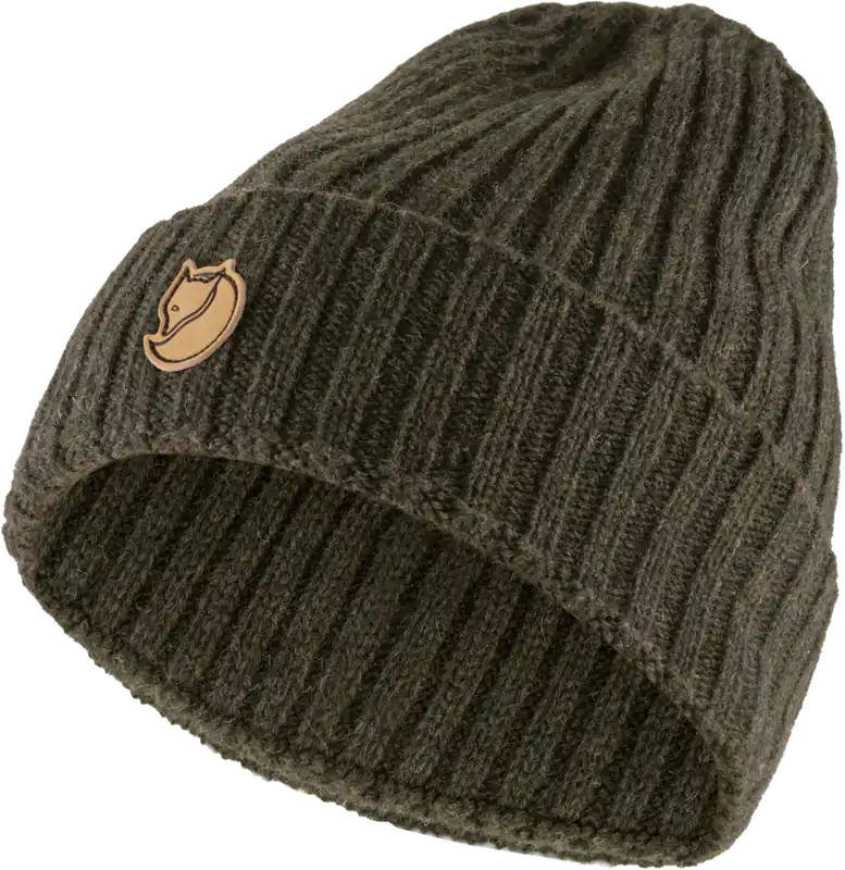 Originální FjällRäven Re-Wool Ha (Tmavě červená) - Čepice Endorphin Republic