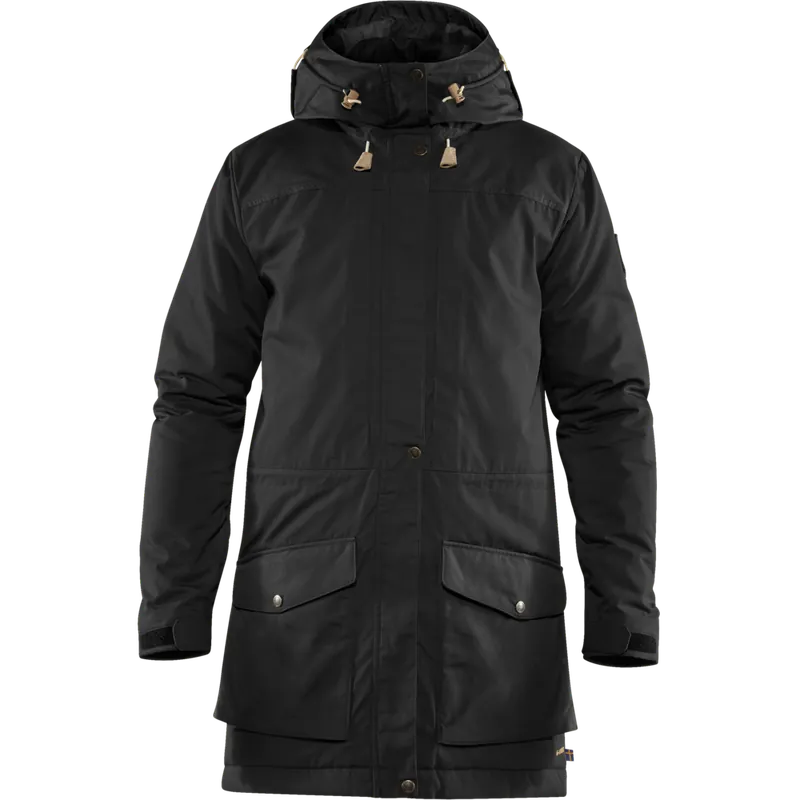 Výhodná Nabídka FjällRäven Singi Wool Padded Parka (Černá) - Pánská parka Endorphin Republic