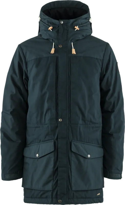 FjällRäven Singi Wool Padded Parka (Tmavě modrá) - Pánská parka Endorphin Republic Akční Cena