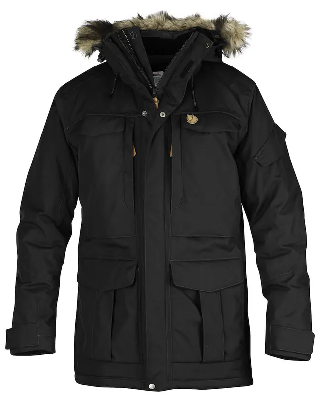 Sleva FjällRäven Yupik Parka (Černá) - Pánská parka do deště Endorphin Republic