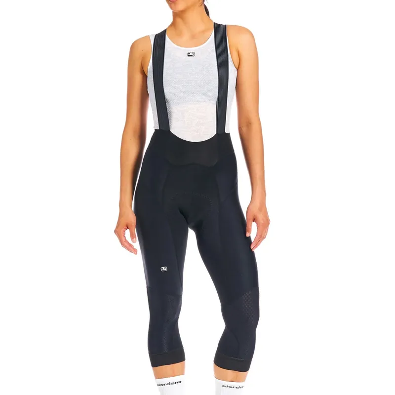 Cenově Výhodný FR-C Pro Lyrca Bib Knicker - Black (Černá) - Dámské 3/4 cyklistické kalhoty Endorphin Republic